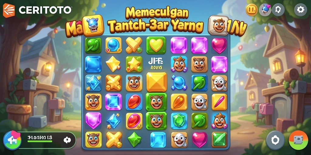 Tangkapan layar CERITOTO menunjukkan gameplay yang seru dan penuh warna.