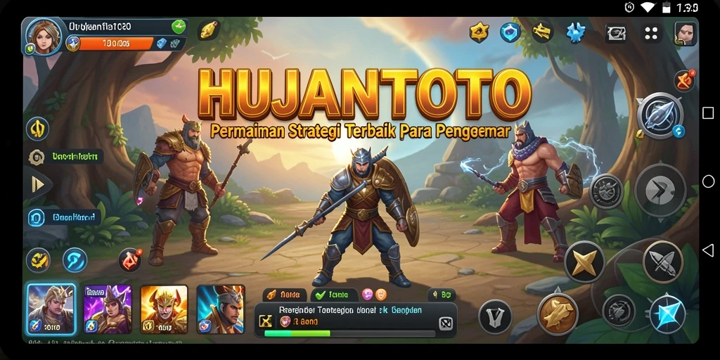 Screenshot gameplay HUJANTOTO yang menampilkan strategi mendebarkan.