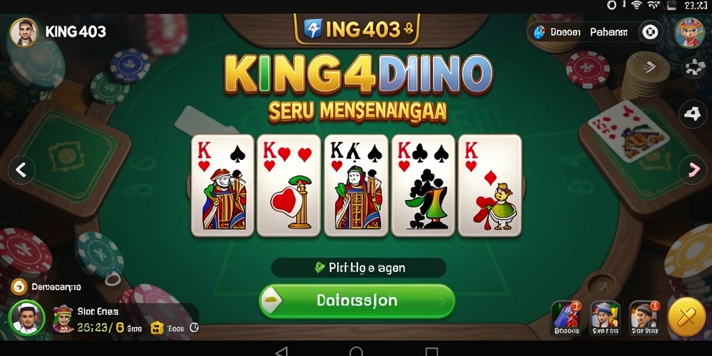 Tampilan gameplay seru dari KING403 yang memikat.
