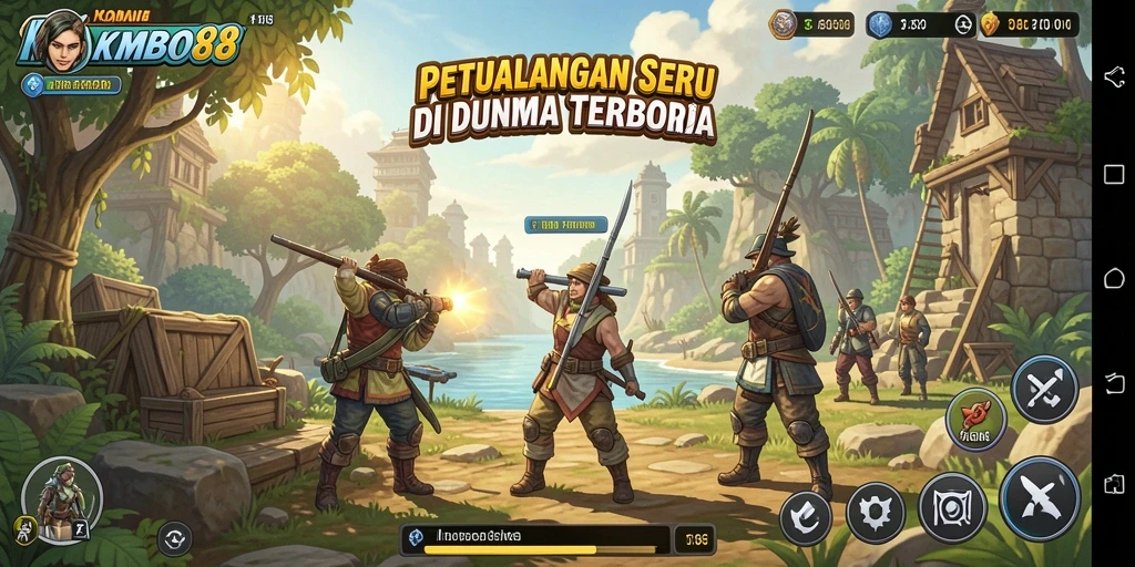Tangkapan layar menunjukkan gameplay seru di dunia terbuka.