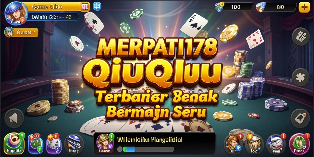 Tampilan gameplay QiuQiu yang menarik dan interaktif.