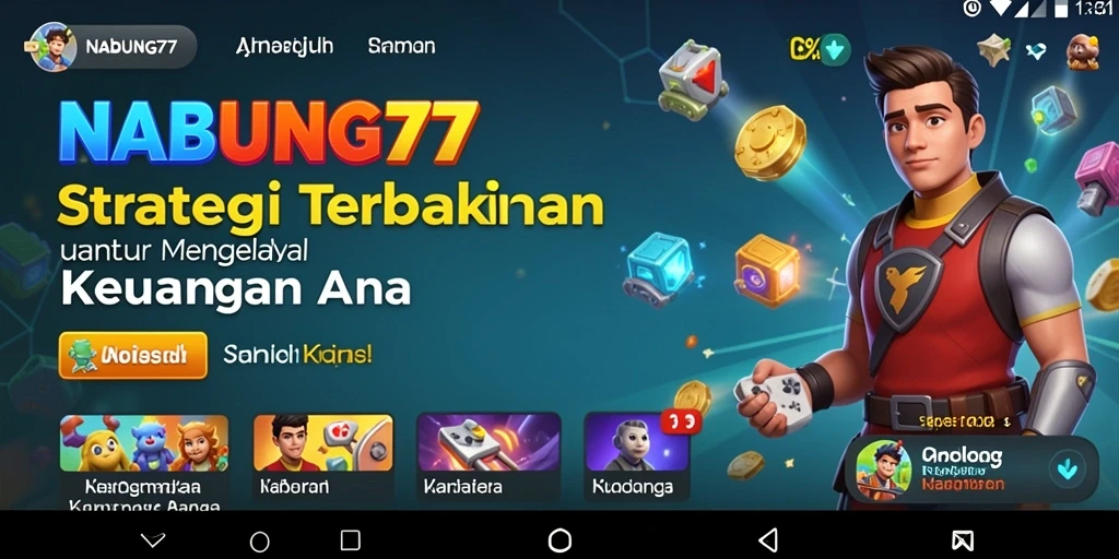 Tampilan intuitif dari gameplay NABUNG77 yang memukau.