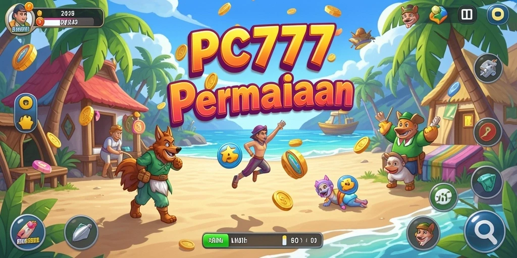 Screenshot gameplay PC777 menampilkan pengalaman simulasi yang mendalam.