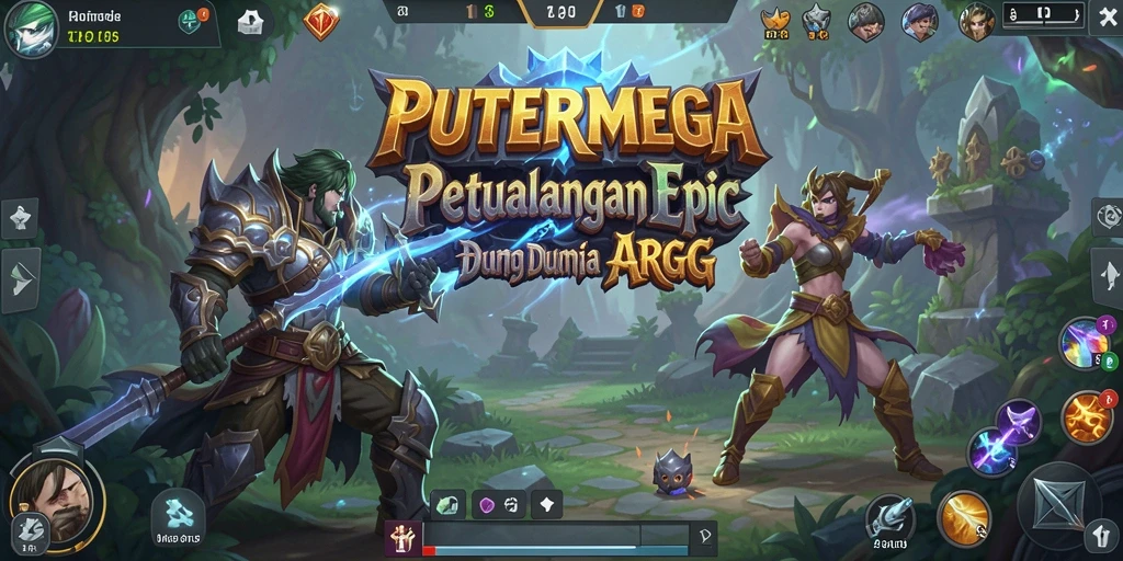 Gameplay menakjubkan dalam dunia petualangan ARPG.