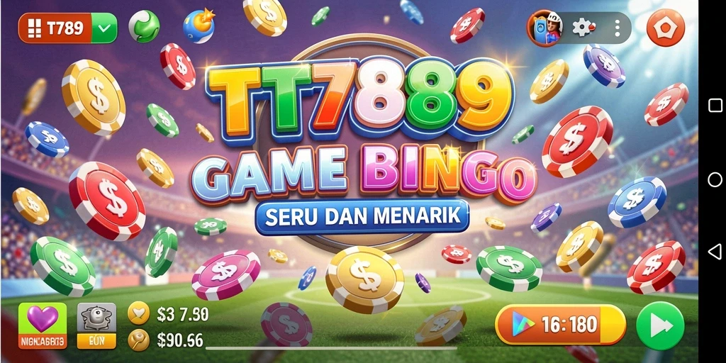 Tampilan screenshot TT789 menampilkan gameplay Bingo yang seru dan interaktif.