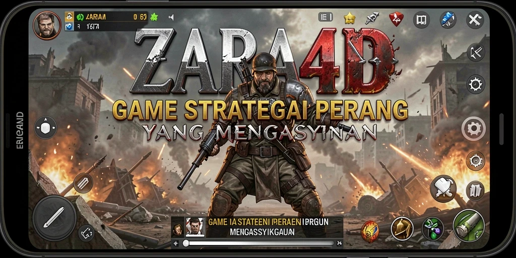 Tampilan gameplay yang menarik di ZARA4D dengan aksi strategis.